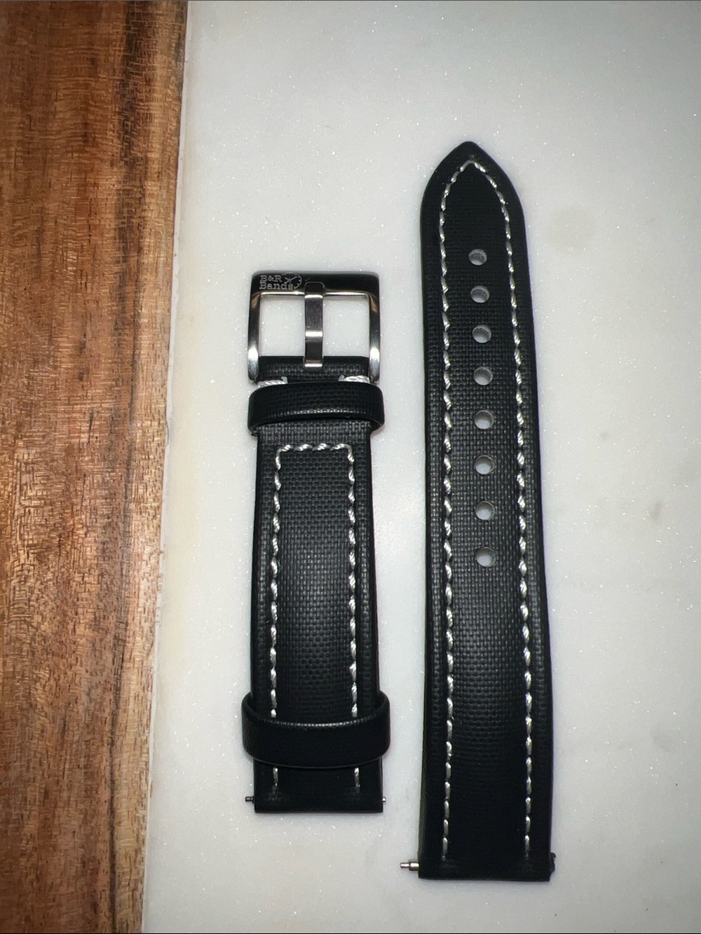 B& R Bands Sailcloth Watch Strap 20 mm